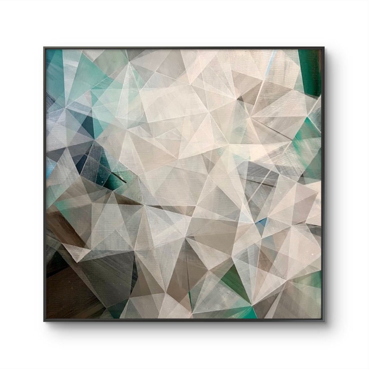 Veil Of Structure # 1 By Arinika Stratievsky, 42 X 42, Artwork For Sale On Artfinder