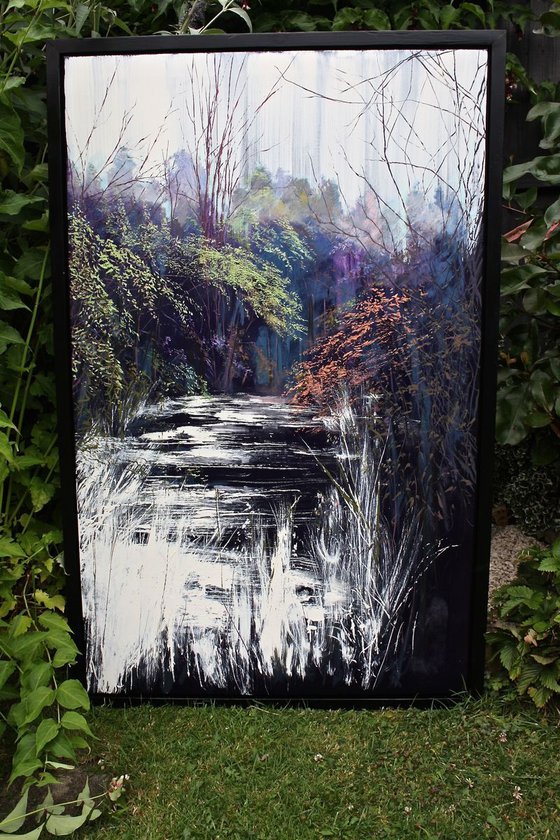 Ironbridge Gorge II (Large Landscape Painting)