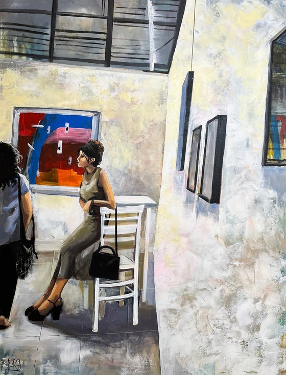 Waiting in the Gallery