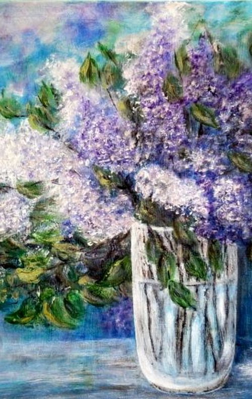 When blooming lilac .. by Emília Urbaníková