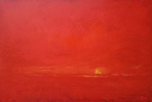 Red river (120*80) Free shipping by Vitaliy Koriakin