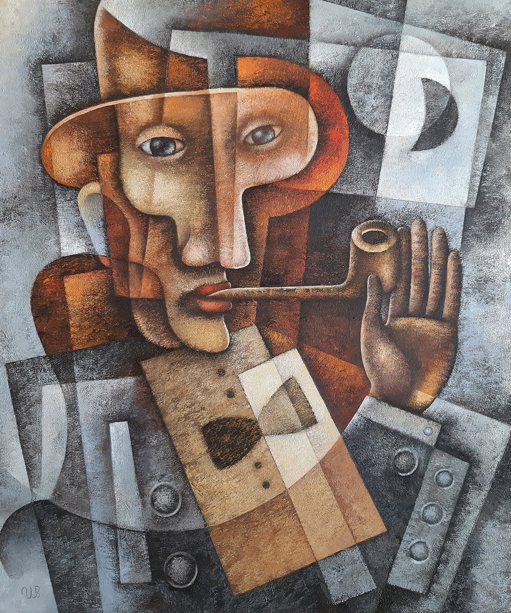 Man with a Pipe by Eugene Ivanov