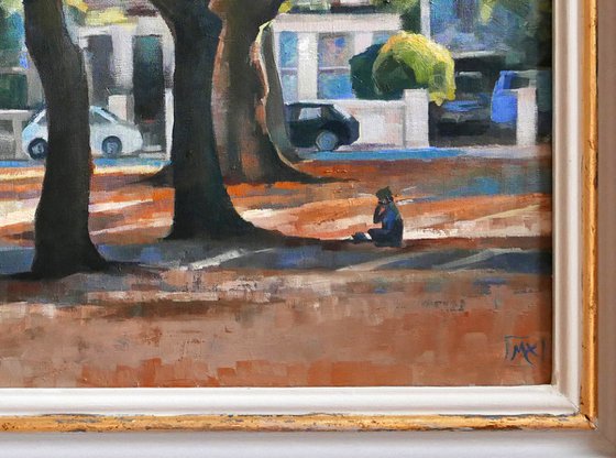 A hot Day - Parsons Green