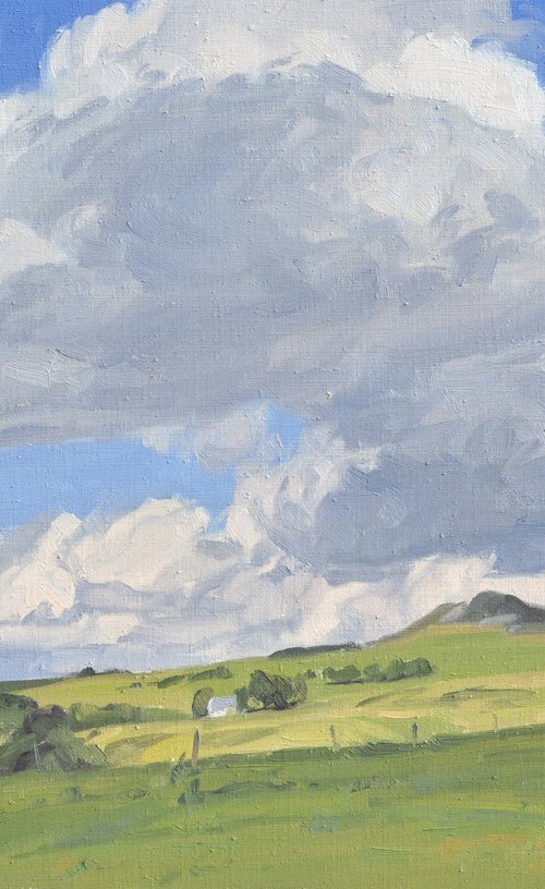 Summer clouds by ANNE BAUDEQUIN