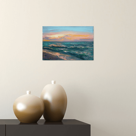 Magical sunset /  ORIGINAL PAINTING