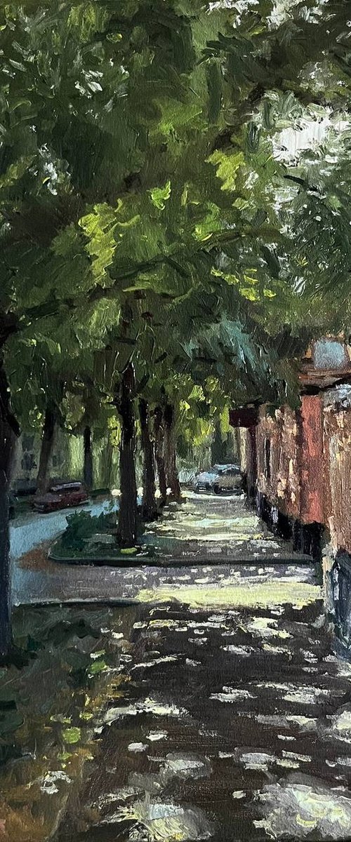 Quiet street by Michael Rak