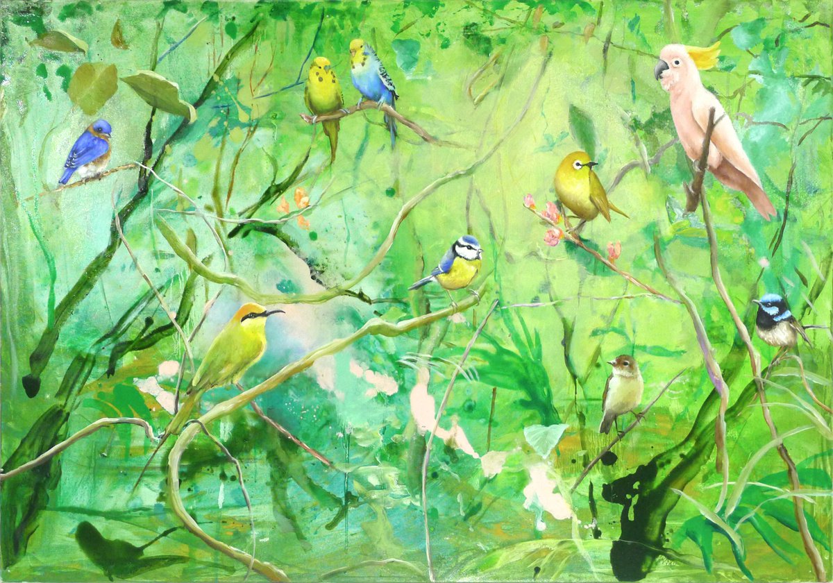 Garden of Birds by Lisa Braun