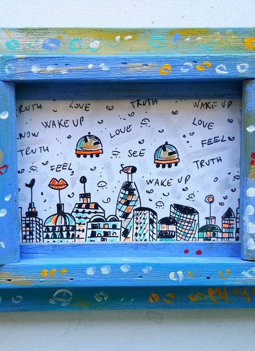 A little window to another world.. by Maria Luisa  Azzini