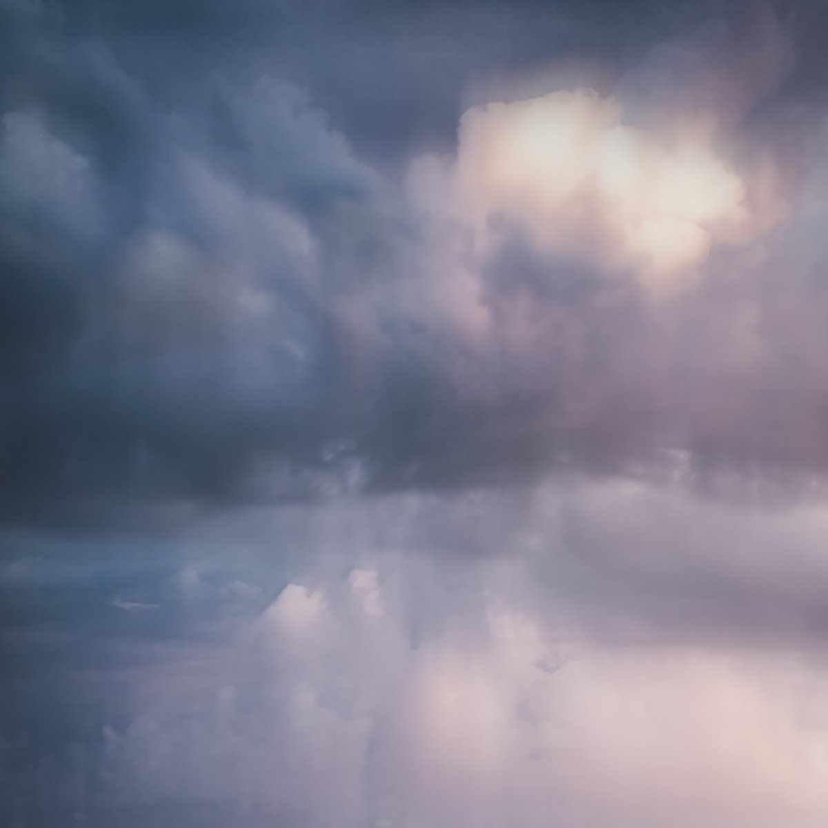 Abstract Landscape Photograph By Karim Carella, 35 X 35", Noema Lucis, Original Artwork