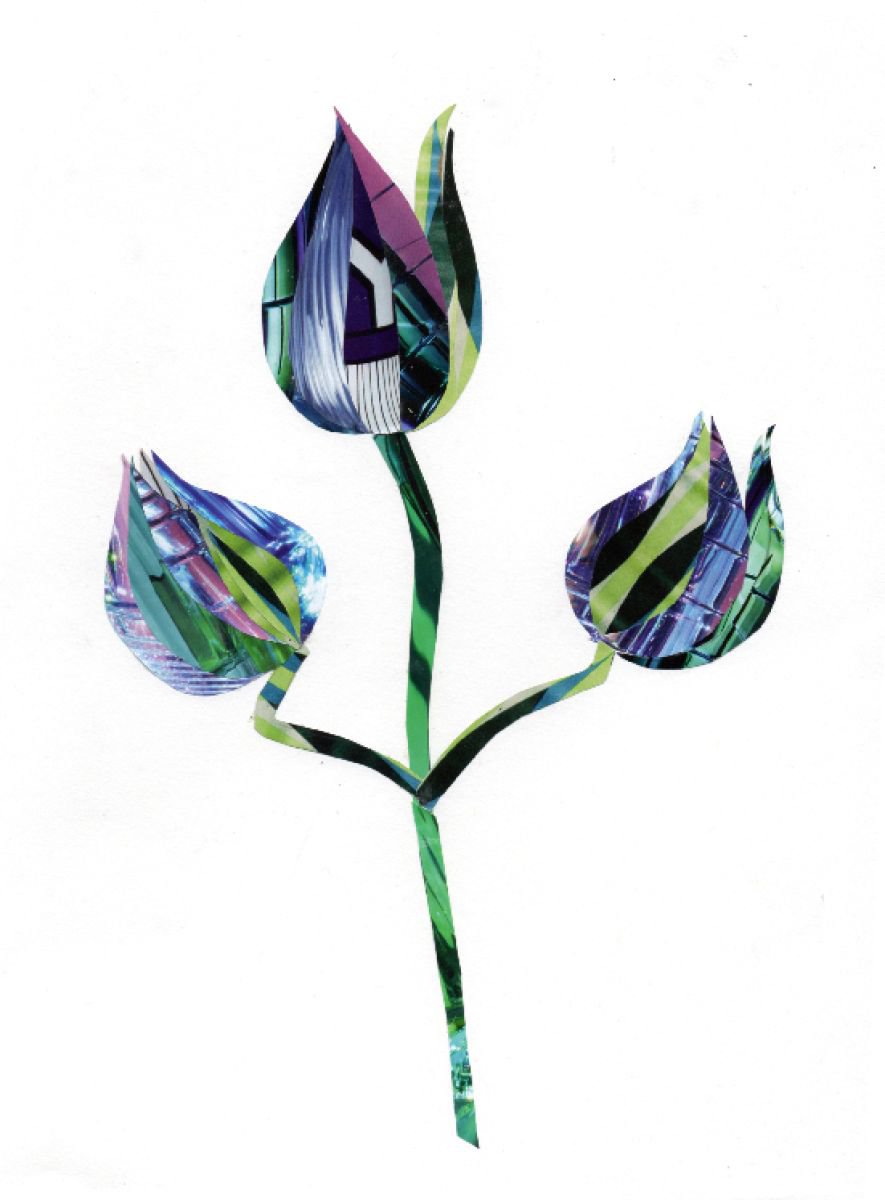Art Deco Tulips by Anna Robertson