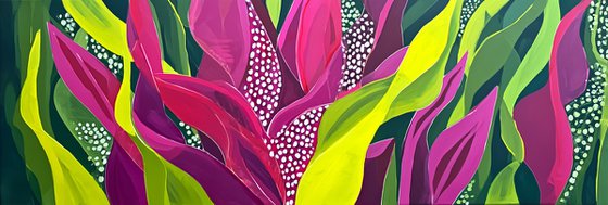 Tropical Leaves Dance #10