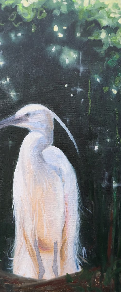 The Egret by Kerry Lisa Davies