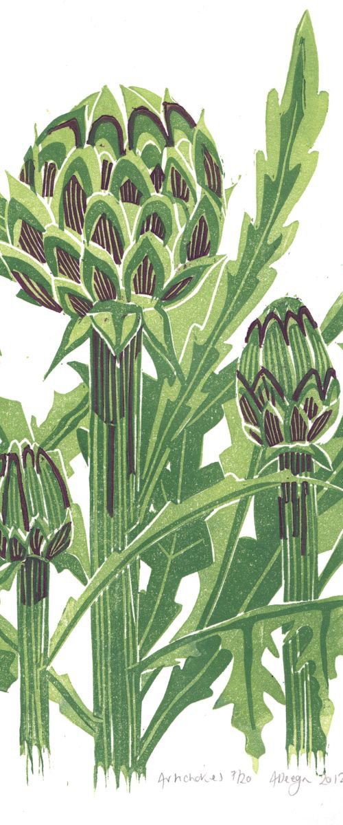 Artichokes by Alison Deegan