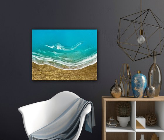 Ocean Breeze Seascape Painting