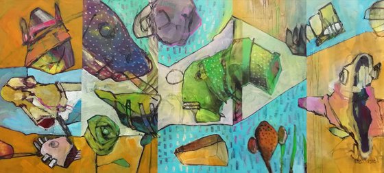 Abstract fragments 6