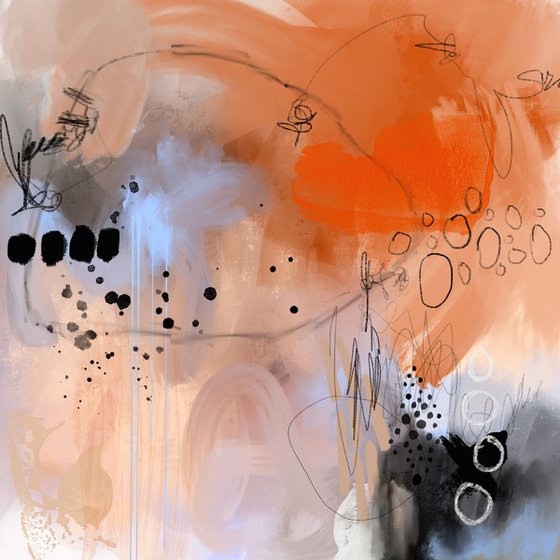 Un air de famille - Abstract artwork - Limited edition of 1