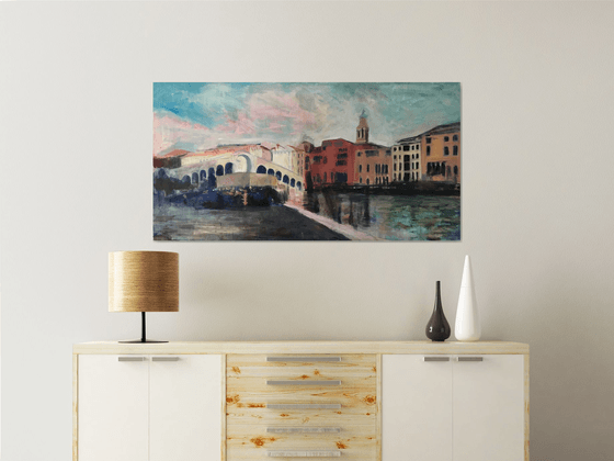 By the Rialto Bridge