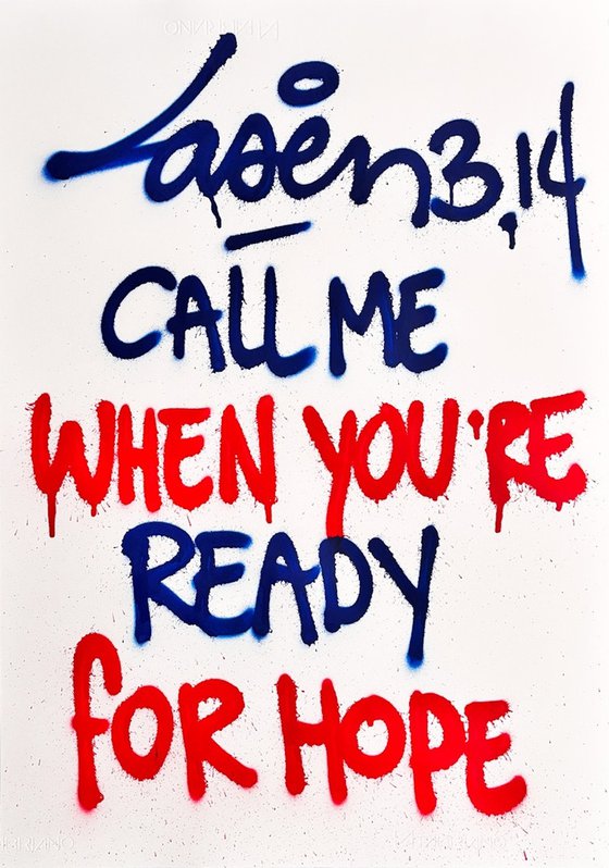 Call me When You're Ready..