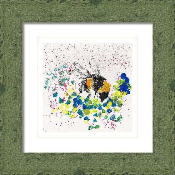 Honey Bee Bumblebee art - To Bee or not to bee