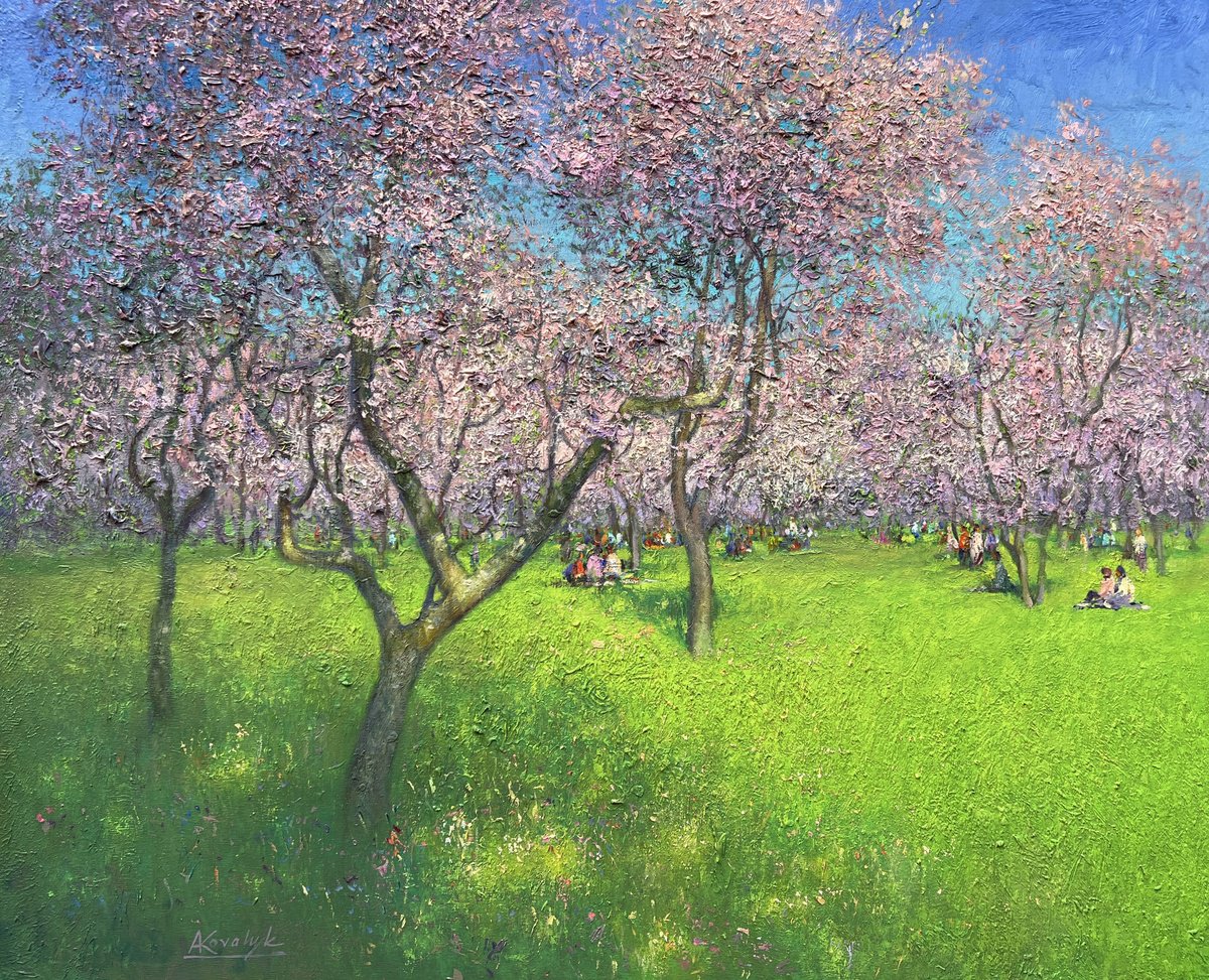 Joy Of Spring By Andrii Kovalyk, 39 X 32, Artwork For Sale On Artfinder