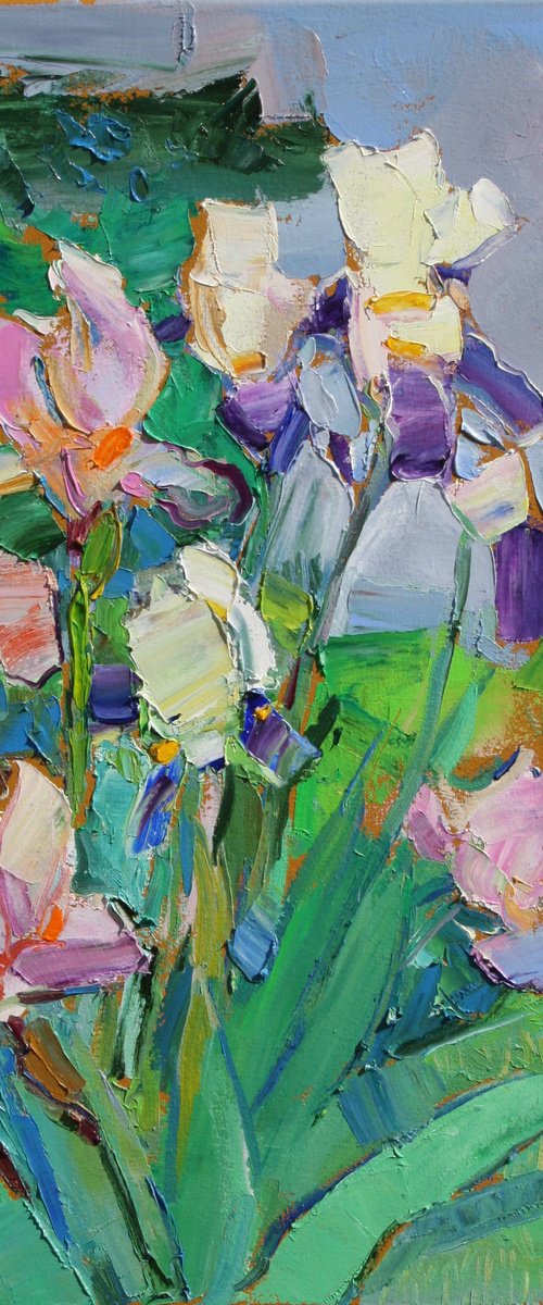 " Irises " by Yehor Dulin
