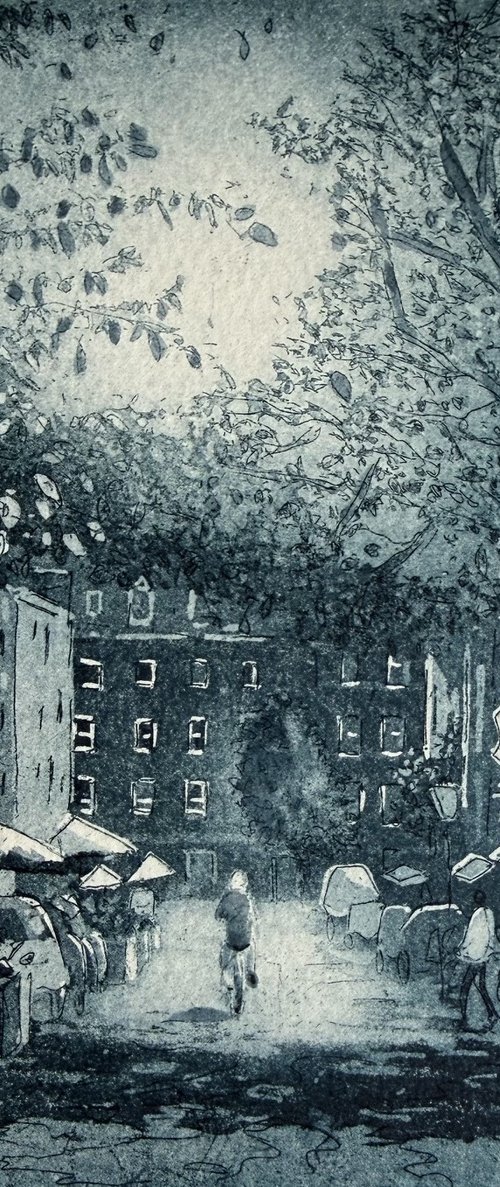 Charlotte Street, Fitzrovia by Rebecca Denton