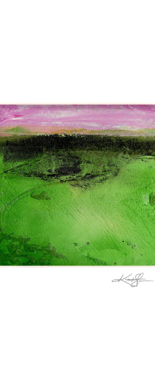 Dream Land 81 - Textural Landscape Painting by Kathy Morton Stanion by Kathy Morton Stanion