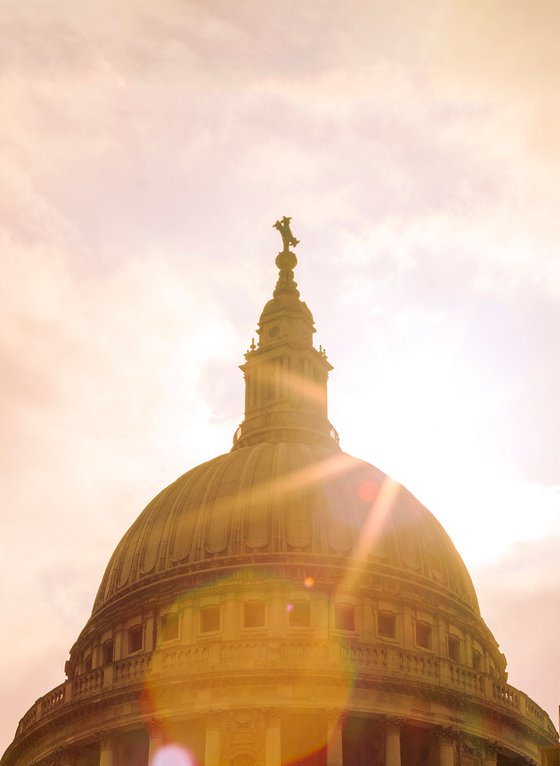 Autumn Morning St Pauls 2021   1/20 8" X 12"