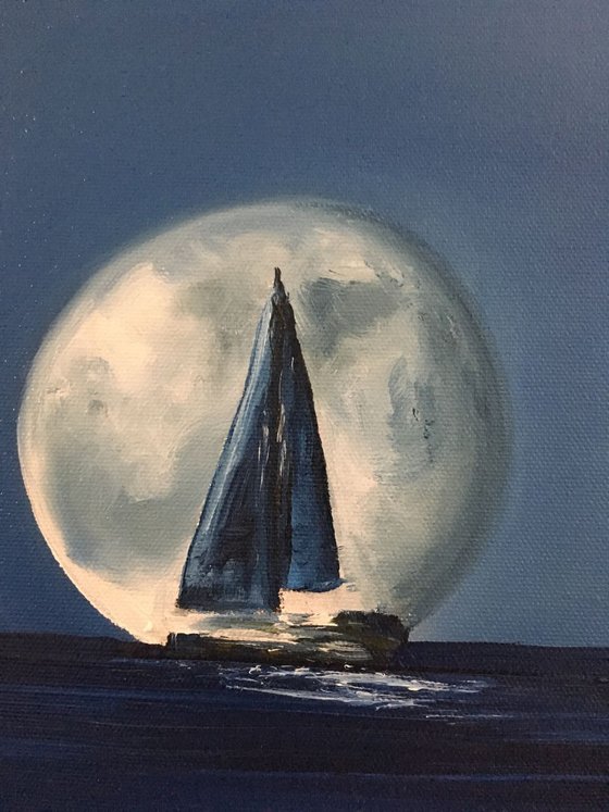 Moonlight Sailing