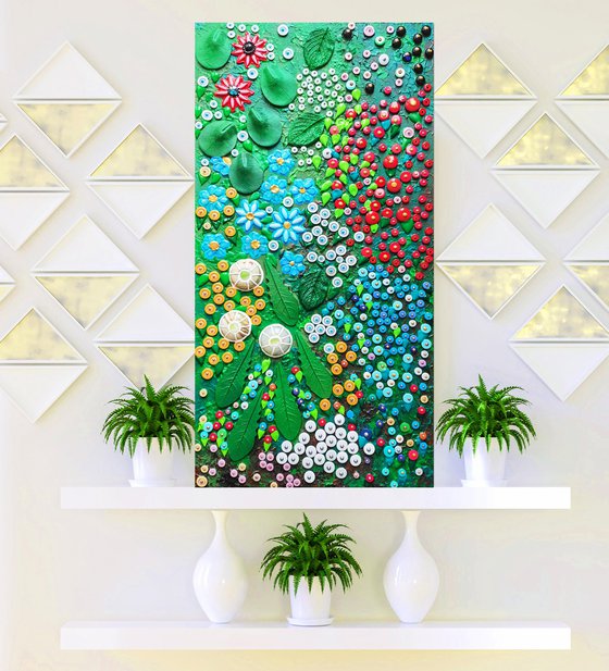 COLORFUL SUMMER GARDEN