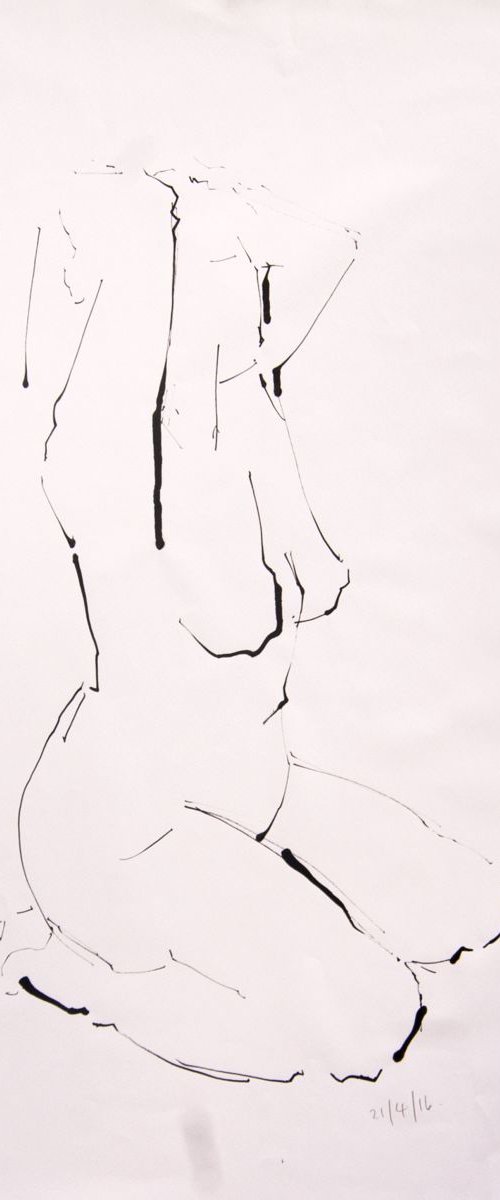 Life Drawing No 73 by Ian McKay