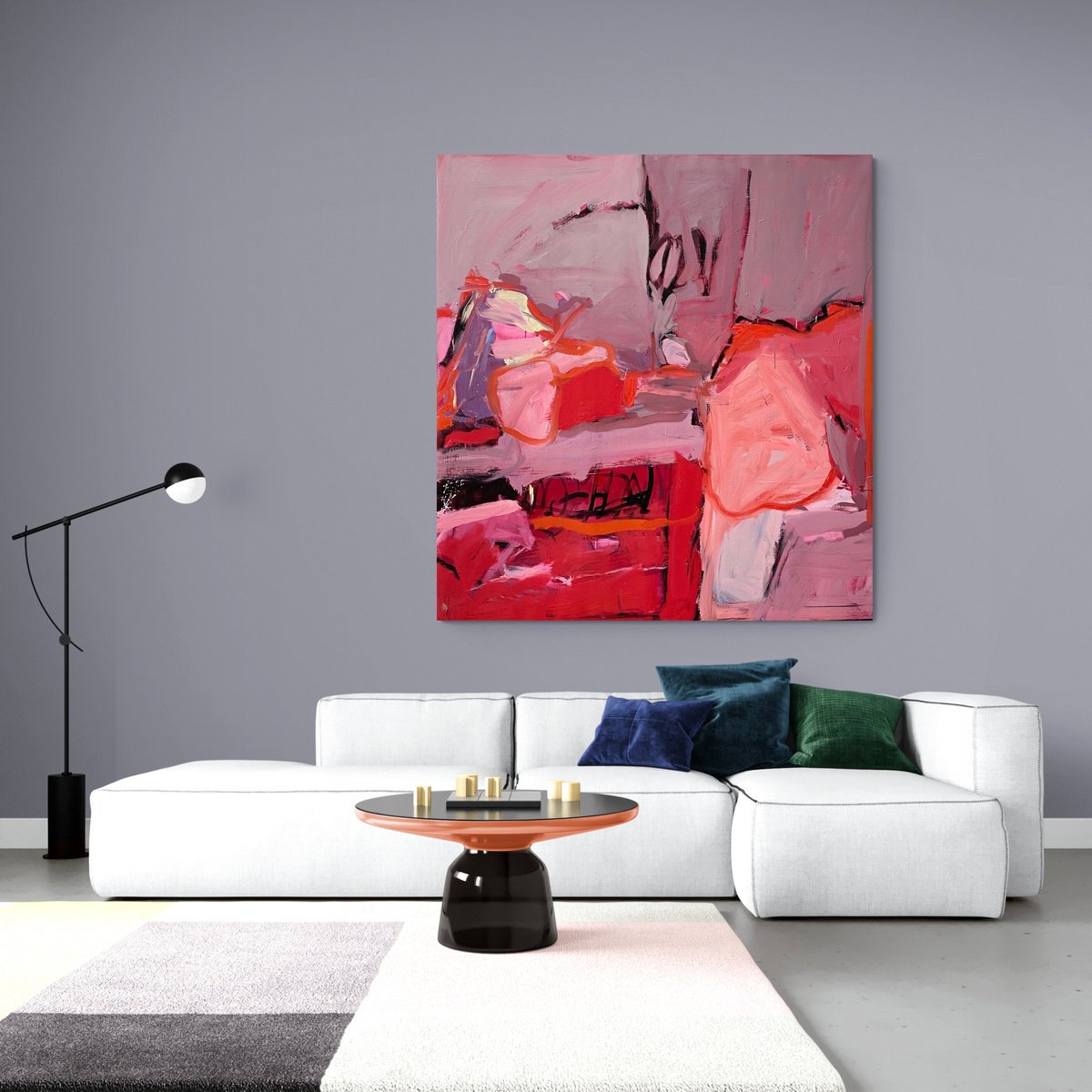 The red studio (homage to Henri Matisse) by Petra Schott