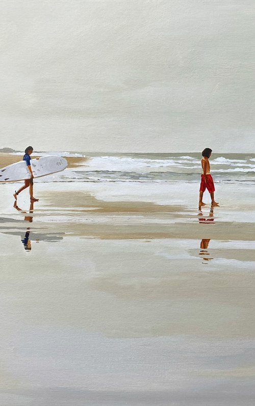 Lets go surfing by Helen Sinfield