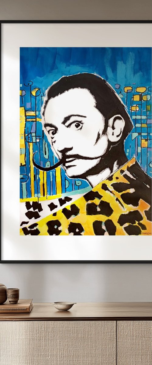 Dalí in Expressive Motion by Evgen Semenyuk