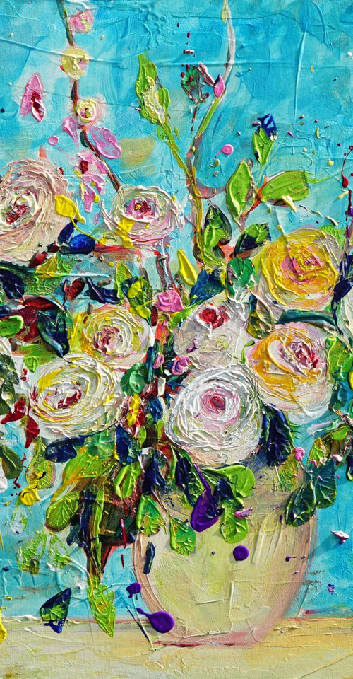 Summer Bouquet 21 30x24in (~76x60cm) by jelena b
