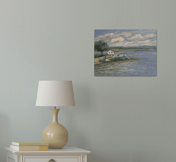 Landscape "On the Lake", 2024