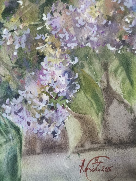 Bouquet de lilas
