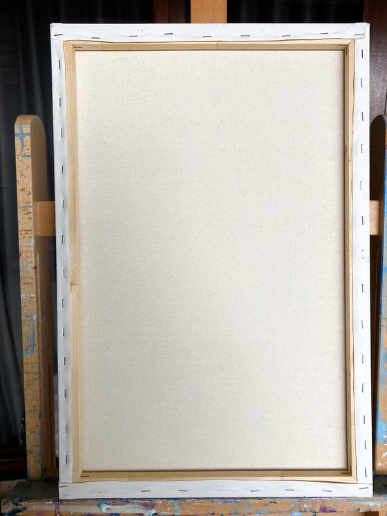 Flowing Roses in Blue