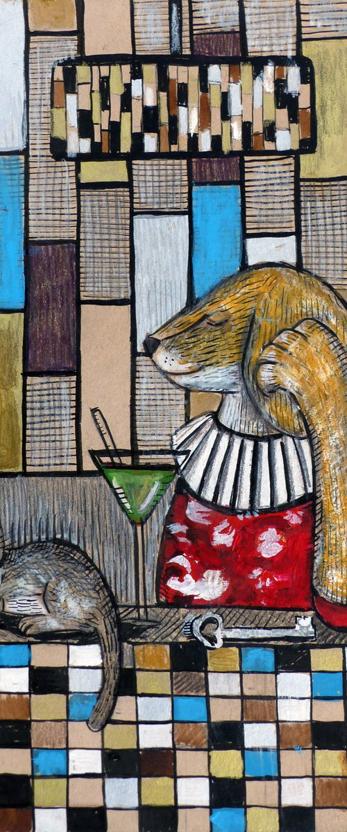 Cocktail o'clock by Elizabeth Vlasova