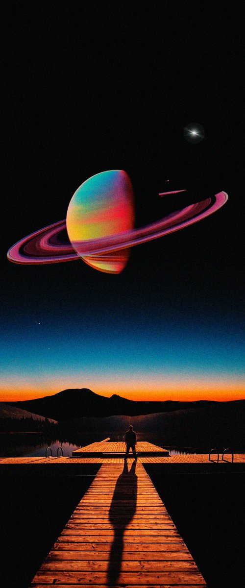 Saturn's Dawn by Darius Comi