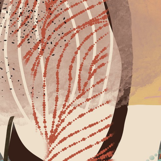 Organic Balance Floral Abstraction