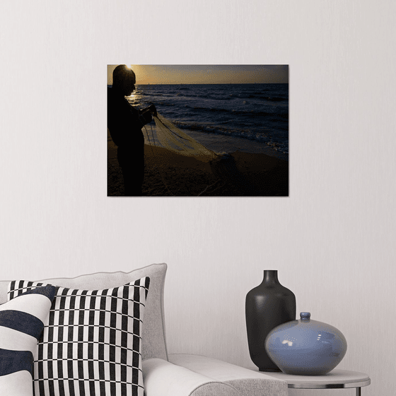 The fisherman III | Limited Edition Fine Art Print 1 of 10 | 45 x 30 cm