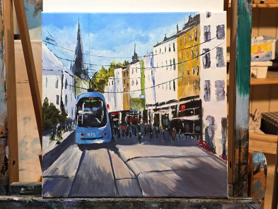 An ordinary day in town