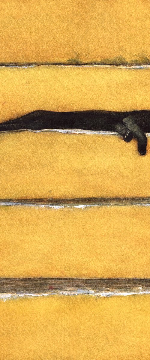 Black cat by REME Jr.