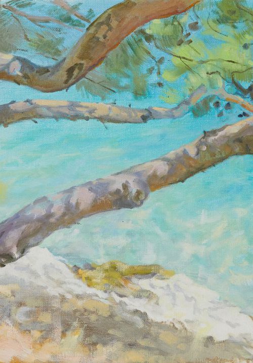 Tree, 60x100cm (24x39in) by Alexander Levich