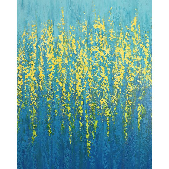 Yellow and Blues - Color Field