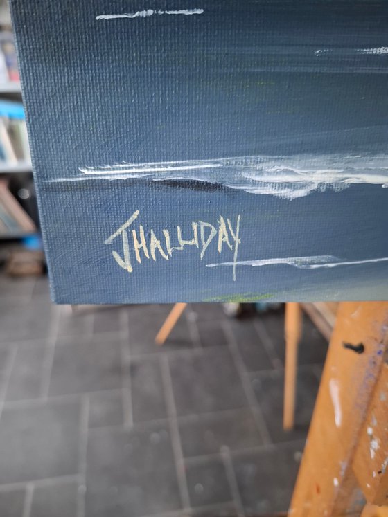 Storm over Dunluce, Ireland