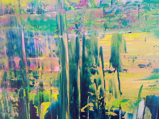 In the tall grass  - colorful abstracct