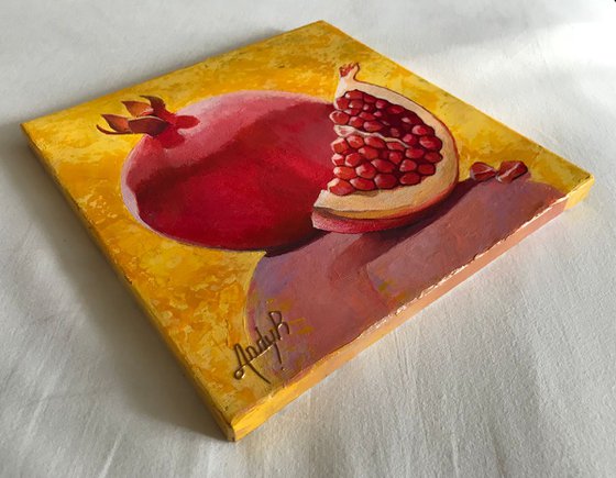 Pomegranate part 4 (yellow)