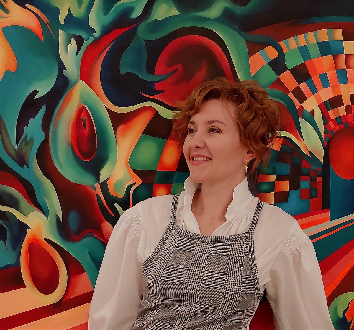 Abstract Acrylic Painting By Tetiana Borys, 24 X 33", Sacredness Of The Soul (Diptych), Original Artwork